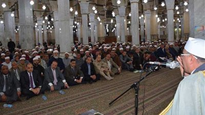 الغرباوية يحتفلون بذكرى الإسراء والمعراج في السيد البدوي