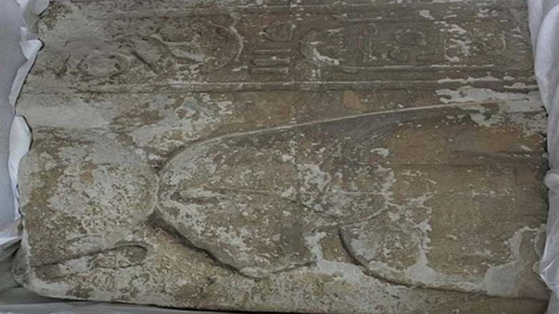 اكتشاف لوحات صخرية