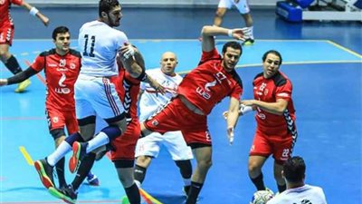 الأهلي والزمالك في مواجهة السوبر الإفريقي لكرة اليد
