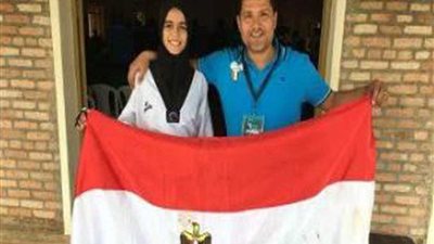 دنيا سعد الدين تضيف ذهبية لمصر ففي التايكوندو بدورة حوض النيل
