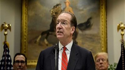 البنك الدولي يعلن تعيين ديفيد مالباس رئيساً جديدا له