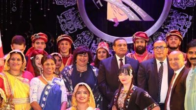 بالصور ..لوحة عالمية على أنغام الفولكلور في افتتاح مهرجان دمنهور