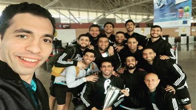 بعثة يد الزمالك تصل القاهرة بعد فوزها بالسوبر الإفريقي