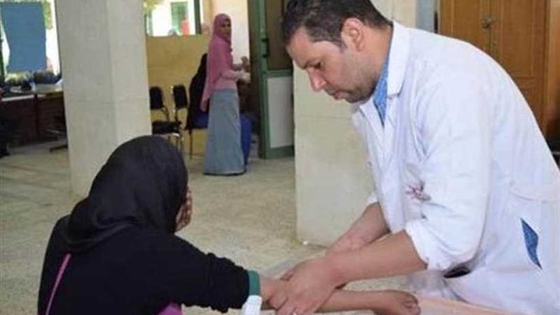 صحة الأقصر تنظم قافلة