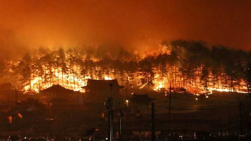 السيطرة على حريق