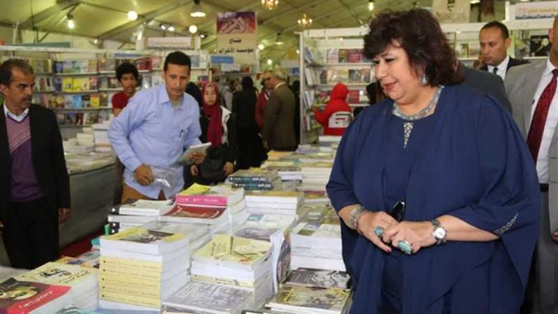 وزيرة الثقافة تتفقد