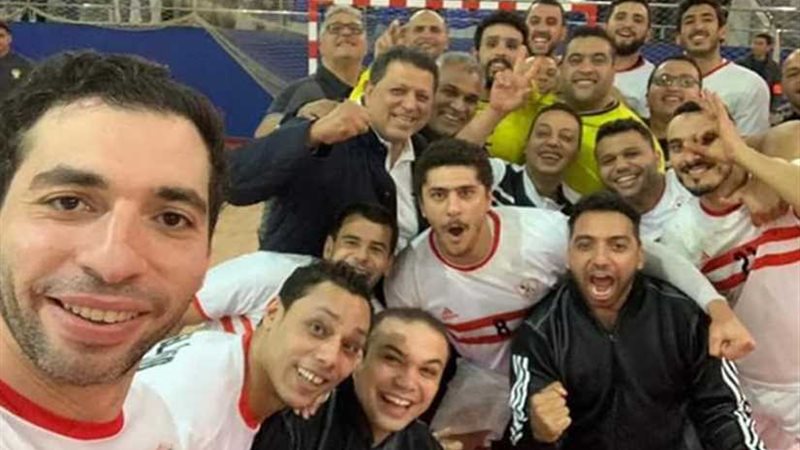 نجوم يد الزمالك بعد