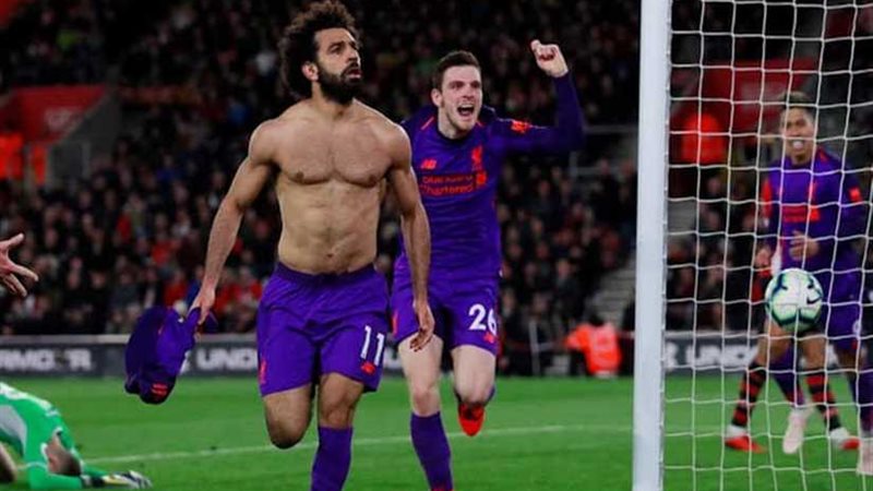 محمد صلاح أسرع لاعب