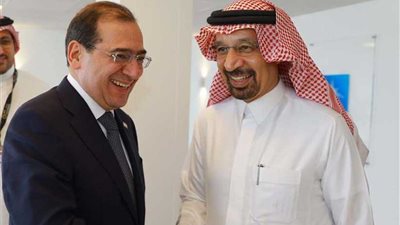 وزير البترول يبحث مع نظيره السعودي سبل تعزيز التعاون المشترك