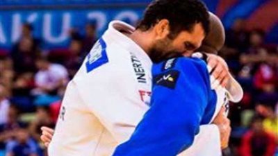 رمضان درويش لاعب الجودو ينافس على برونزية الجائزة الكبرى في تركيا