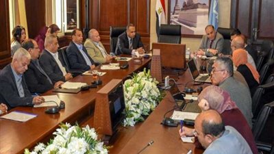 برنامج زمني لحل مشاكل تصريف مياه الأمطار بالإسكندرية