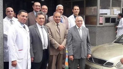 رئيس جامعة الأزهر يتفقد الحسين الجامعي ويتابع أعمال التطوير بالمستشفى