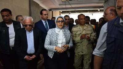 وزيرة الصحة تشدد على إنهاء تجهيزات مستشفى بورفؤاد قبل منتصف يونيو