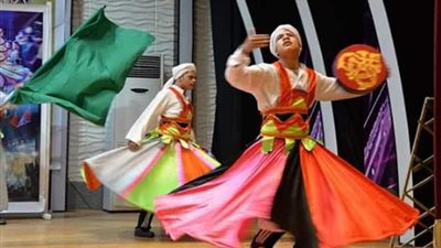 جورجيا والمنيا للفنون الشعبية بمهرجان دمنهور الدولي للفولكلور