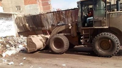 رفع 35 طن قمامة من شوارع مدينة بدر بالبحيرة