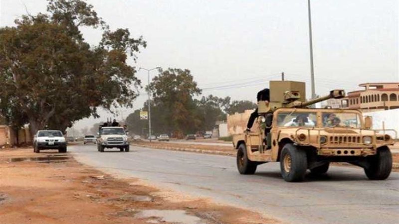 الجيش الليبي يدخل