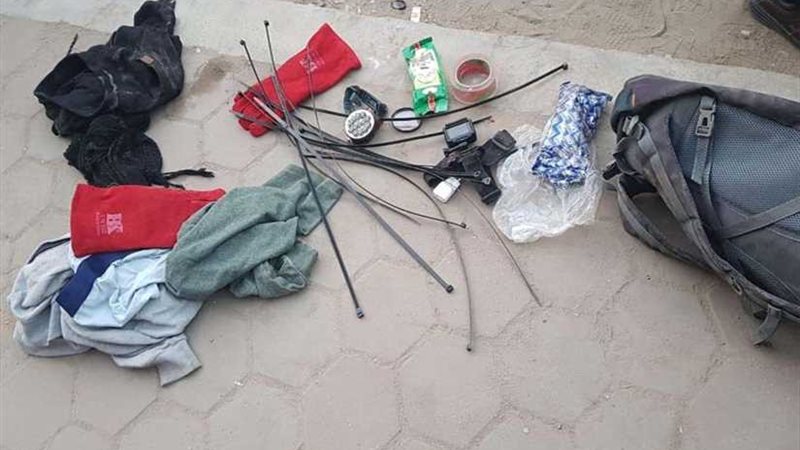 لحظة مطاردة معاون