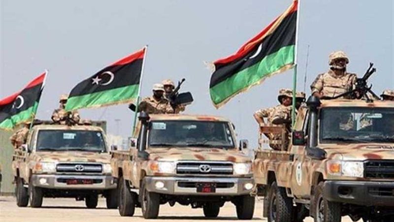 الجيش الليبي يشن