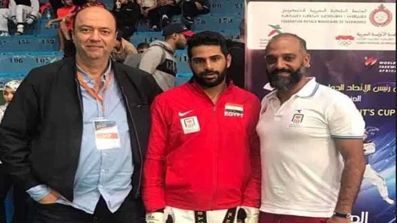 محمد أيمن يتوج بذهبية