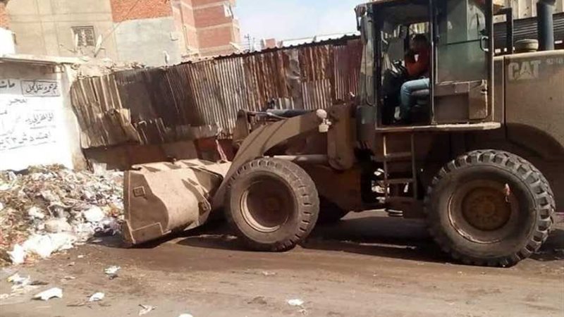 رفع 35 طن قمامة من