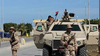 الجيش الليبي يستولى على 14 آلية عسكرية من الميليشيات فى طرابلس