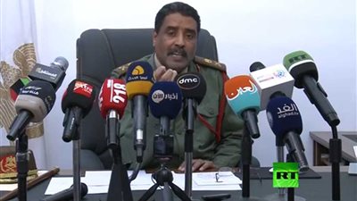 بث مباشر للمؤتمر الصحفي للمتحدث باسم الجيش الوطني الليبي‎