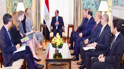 السيسى يستقبل إيفانكا ترامب.. وابنة الرئيس الأمريكي تشيد بجهود تمكين المرأة