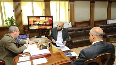 عضو النواب ومحافظ كفرالشيخ يبحثان مشاكل سيدي سالم