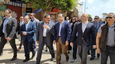 رئيس الوزراء يتفقد المنشآت الجديدة بجامعة دمنهور