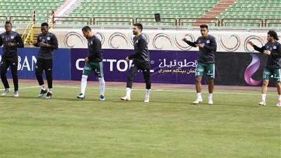 المصري يختتم استعداداته لمواجهة الزمالك