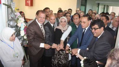 بالصور.. افتتاح وحدة الغسيل الكلوي بمنيا القمح