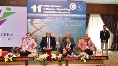 الجديد في علاج الذئبة الحمراء والروماتويد في مؤتمر لجامعة المنصورة