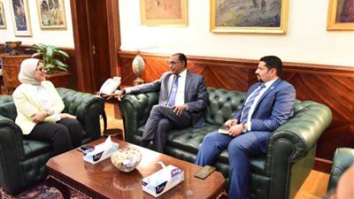 وزيرة الصحة تستقبل مدير برنامج مكافحة الإيدز بالأمم المتحدة