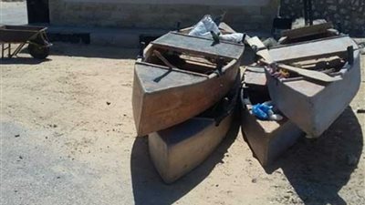 ضبط قاربين خلال فترة منع الصيد بمياه بحيرة البردويل