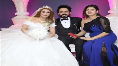 بالصور.. آل عدوية يحتفلون بزفاف المطرب ياسر عدوية