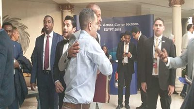 صور.. نجوم أفريقيا قبل سحب قرعة (الكان) الأفريقي2019