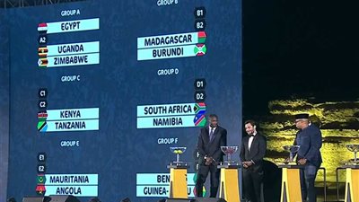 عاجل..مجموعة متوازنة لمصر في بطولة الأمم الإفريقية