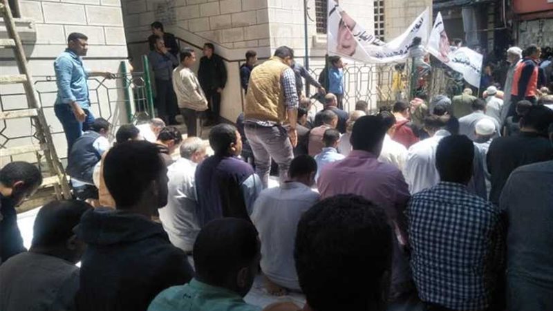 تشييع جثمان محمود