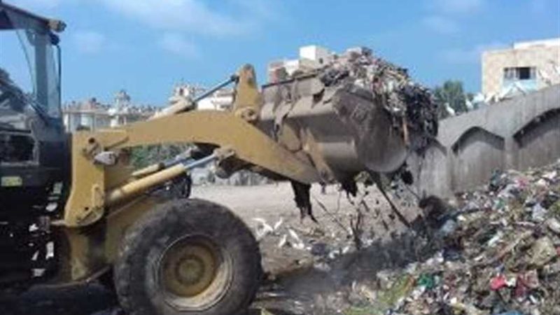رفع 14 طن قمامة بالدقهلية