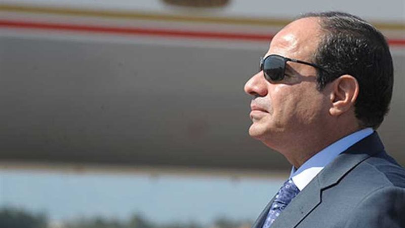 وصول الرئيس السيسي