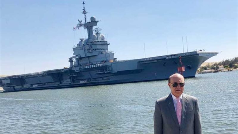 مميش يشهد عبور أكبر