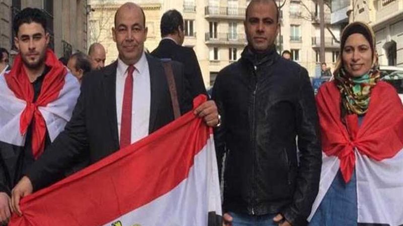 الجالية المصرية بفرنسا