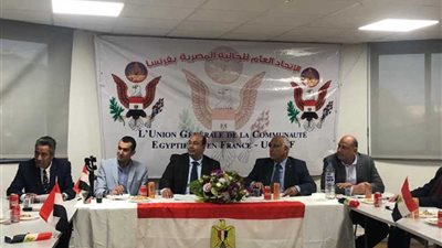 الجالية المصرية بفرنسا تعقد ندوة لشرح التعديلات الدستورية