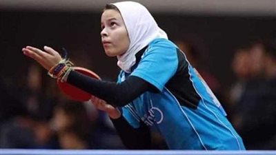 المصرية سارة الحاكم تُتَوَّج بالميدالية الذهبية ببطولة إفريقيا لتنس الطاولة