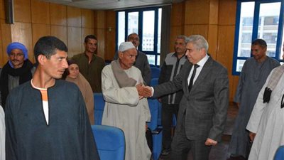 توقيع 58 عقدًا لتقنين أوضاع أراضي زراعية ومباني