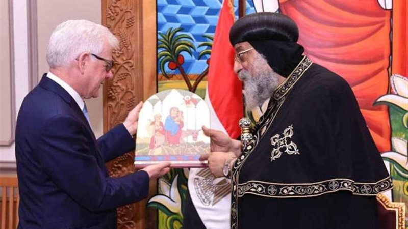 قداسة البابا يستقبل