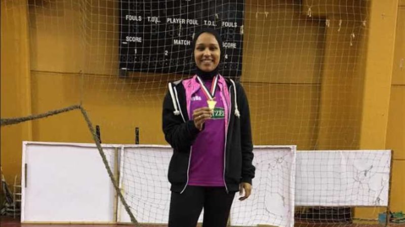 ‎ضحى هاني بطلة الريشة