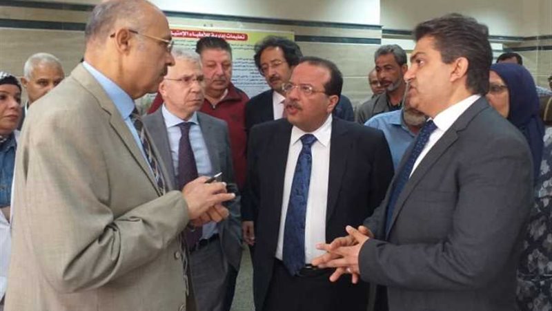 سبع يتفقد سكن أطباء