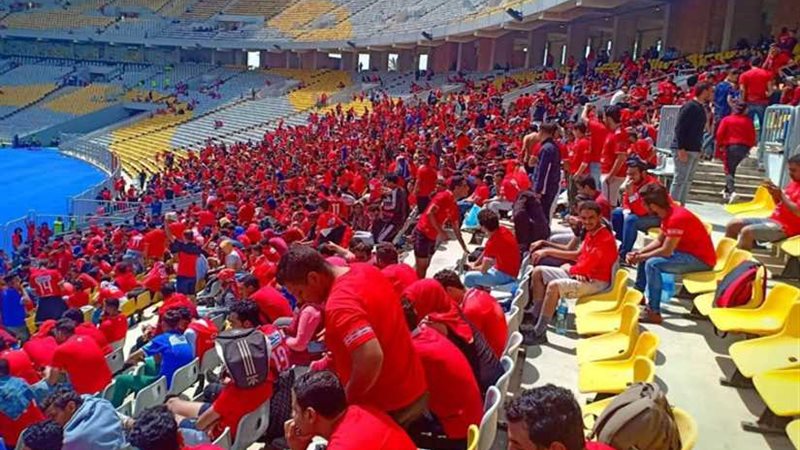 جماهير الأهلي تتوافد