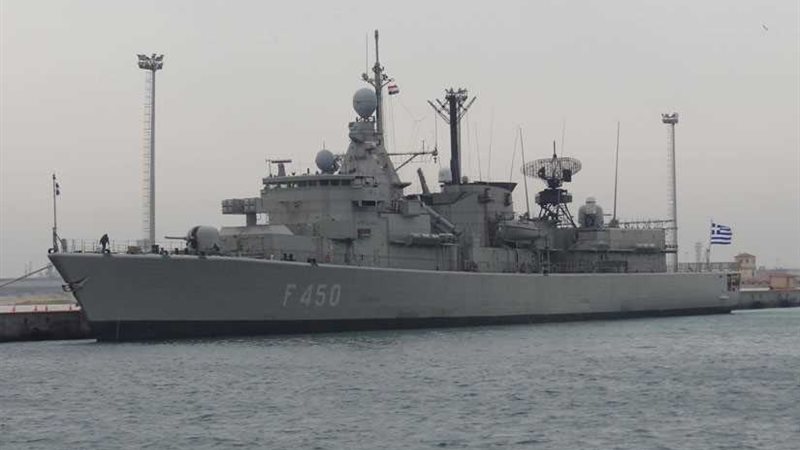 انطلاق التدريب البحري